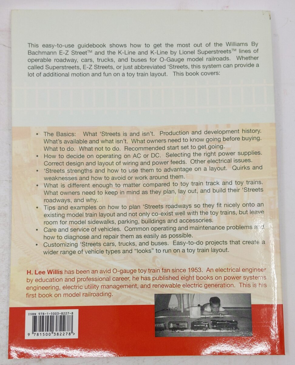 Streets for O-Gauge Model Railroads Paperback Book By H. Lee Willis EX
