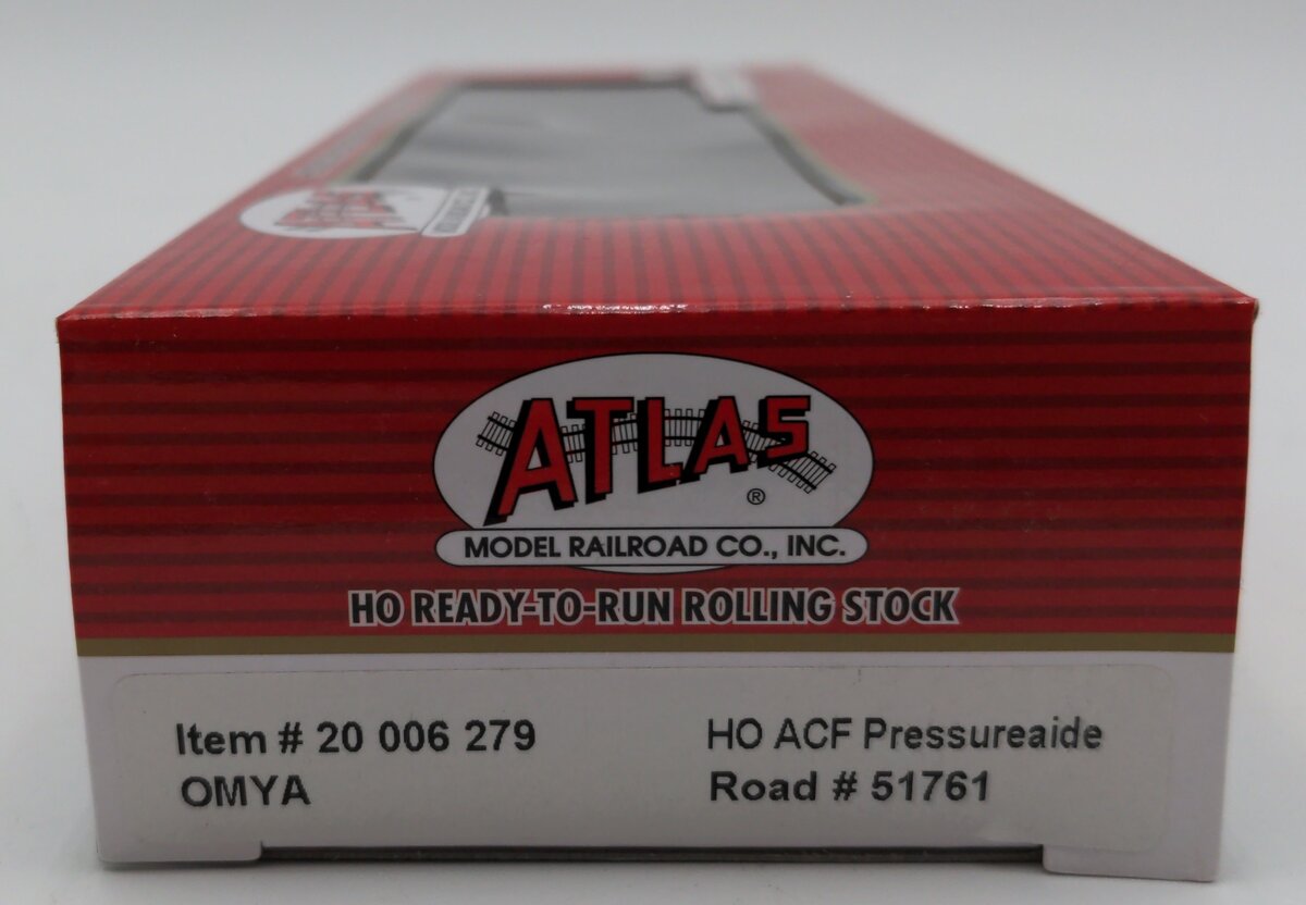 Atlas 20006279 HO OMYA Pressureaide Covered Hopper #51761
