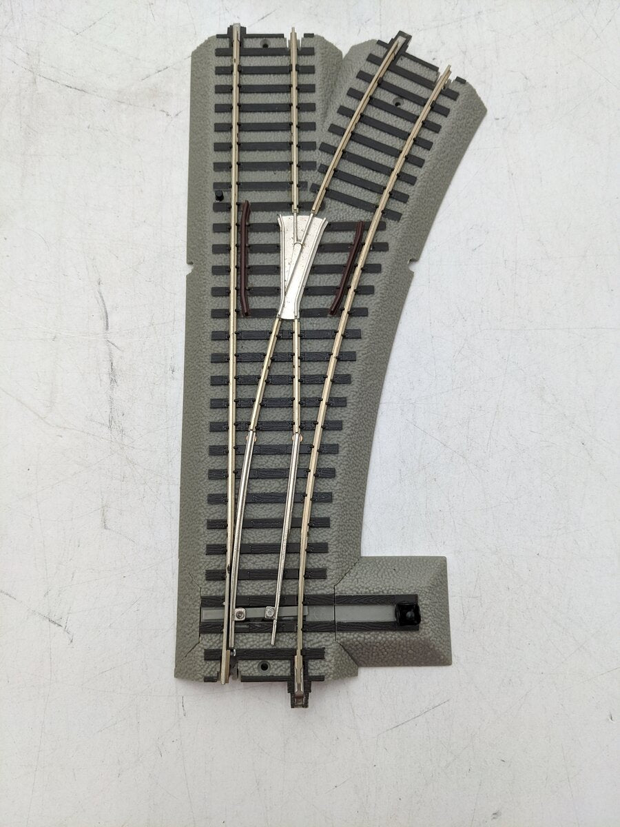 American Flyer 6-47940 S Right Hand R-20 FasTrack Command Control Switch Turnout EX/Box