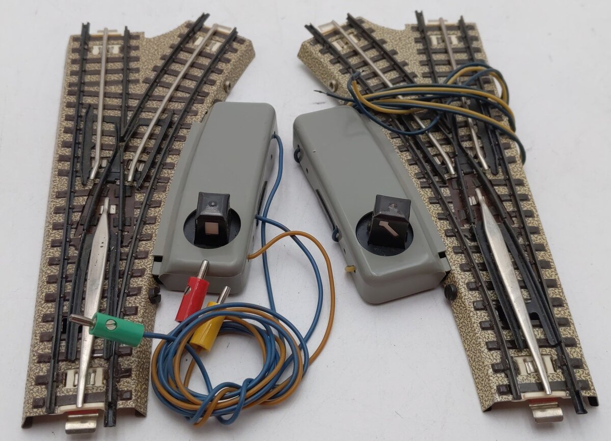 Marklin PR3600 HO Left & Right Turnout Switches VG/Box