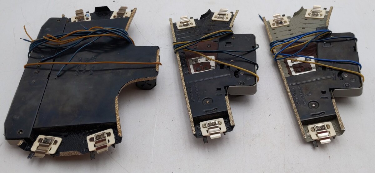 Marklin HO Crossing Track and Switch Turnouts (3) VG