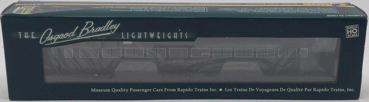 Rapido Trains 109007 HO New Haven 10-Window Coach Phase I #8239