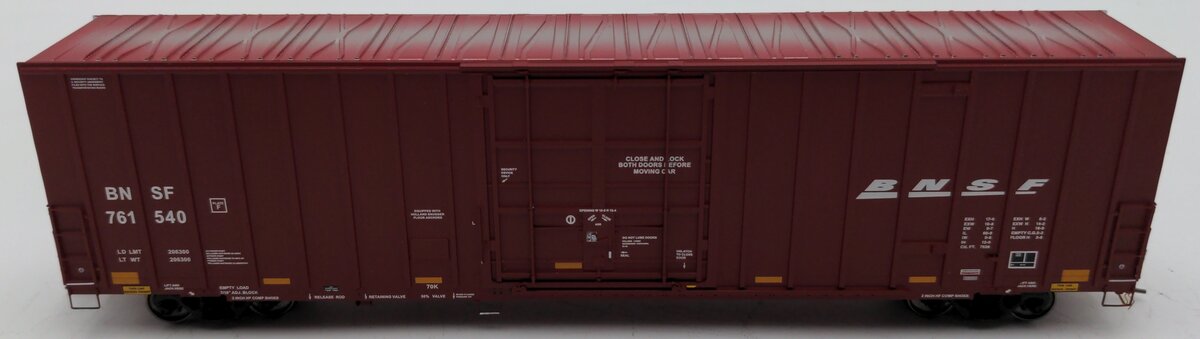 Atlas 20005933 HO Burlington Northern Santa Fe 7538 Single Door Boxcar #761540