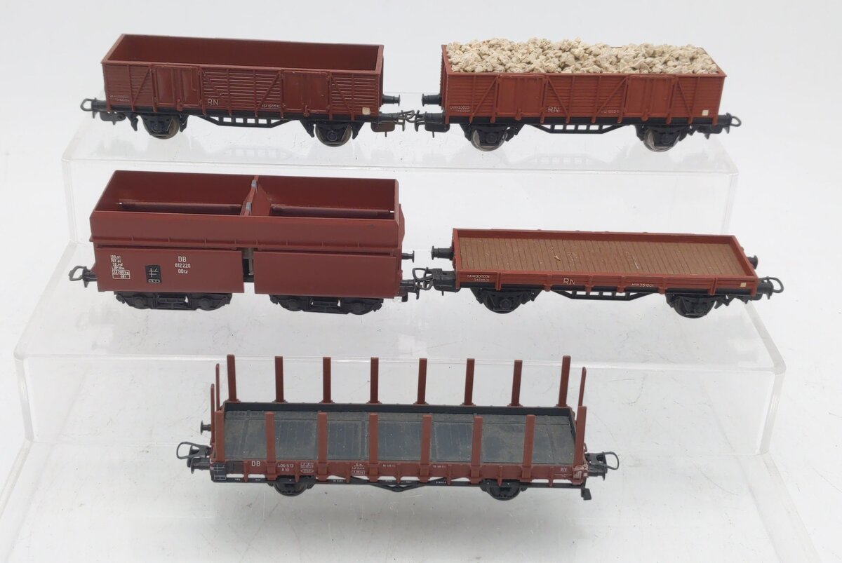 Electrotren & Others HO Scale Assorted Freight Cars [5] VG