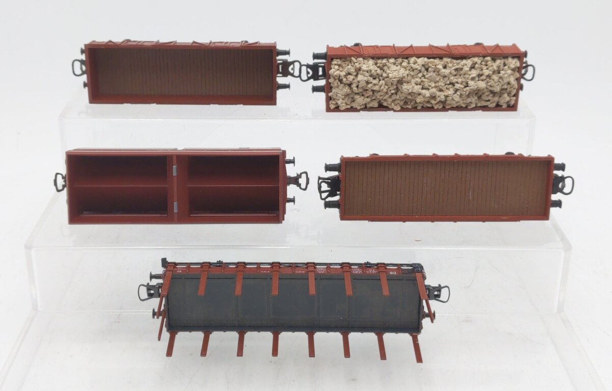 Electrotren & Others HO Scale Assorted Freight Cars [5] VG