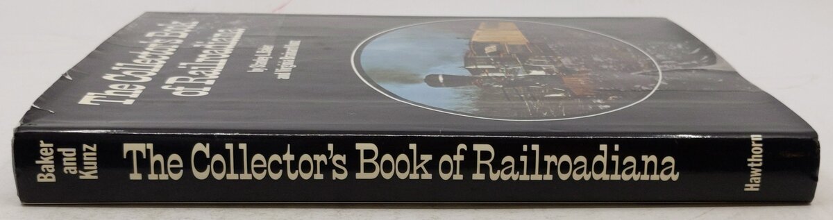 The Collector's Book Of Railroadiana Hardcover Book By Stanley L. Baker VG
