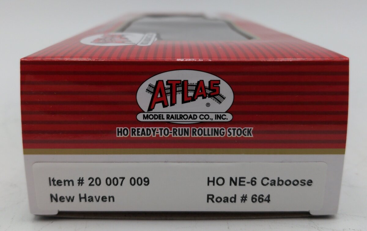 Atlas 20007009 HO New Haven NE-6 Caboose #664 LN/Box