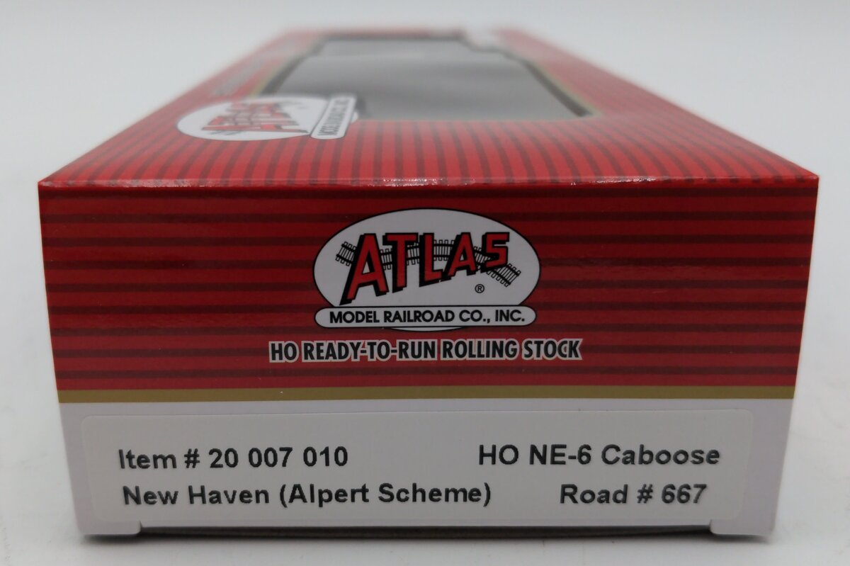 Atlas 20007010 HO New Haven NE-6 Caboose #667