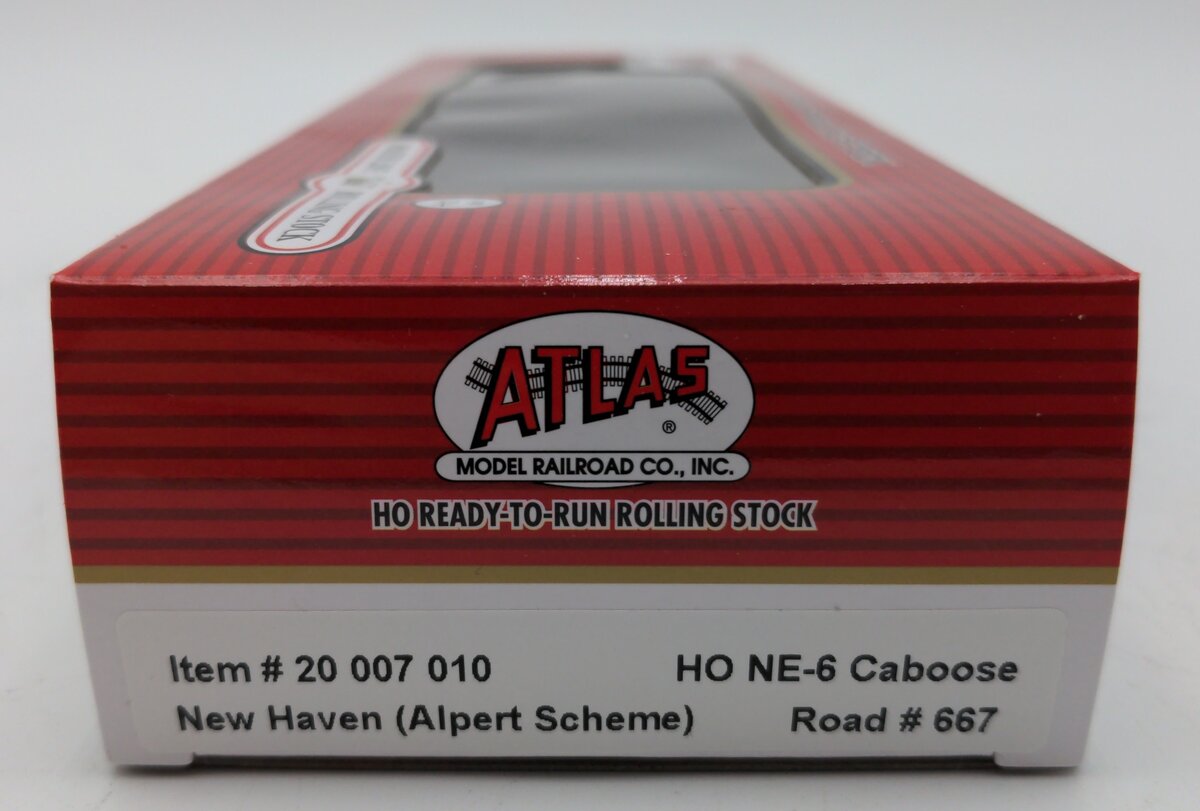 Atlas 20007010 HO New Haven NE-6 Caboose #667