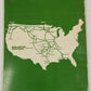 Burlington Northern 1977-80 Annual Paperback Book By F. Hol Wagner Jr. VG