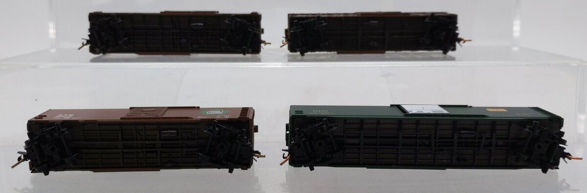 Micro-Trains N Scale Assorted Freight Cars: 9507, 40014, 51096, 516771 [4] LN/Box