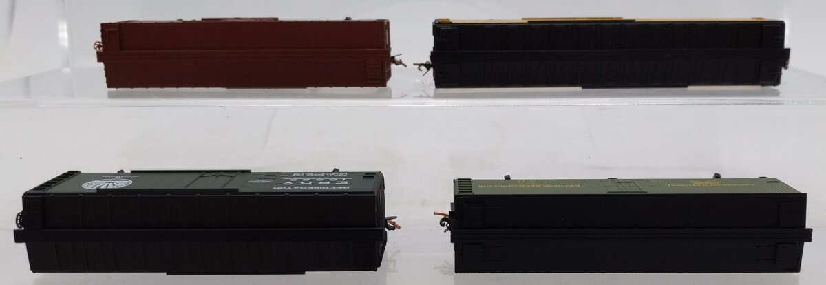 Micro-Trains N Scale Assorted Freight Cars: 10060, 10329, 406, 6043 [4] LN/Box