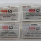 Micro-Trains N Scale Assorted Freight Cars: 10060, 10329, 406, 6043 [4] LN/Box