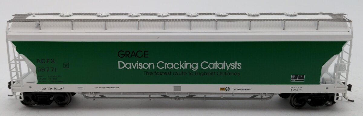 Atlas 20006275 HO Grace Division Pressureaide Covered Hopper #59771