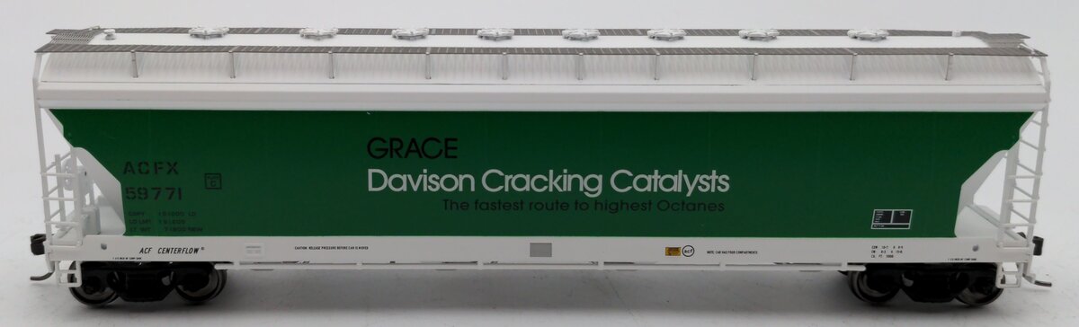 Atlas 20006275 HO Grace Division Pressureaide Covered Hopper #59771