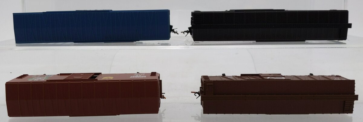 Micro-Trains N Scale Assorted Freight Cars: 1919, 428717, 40014, 80023 [4] LN/Box