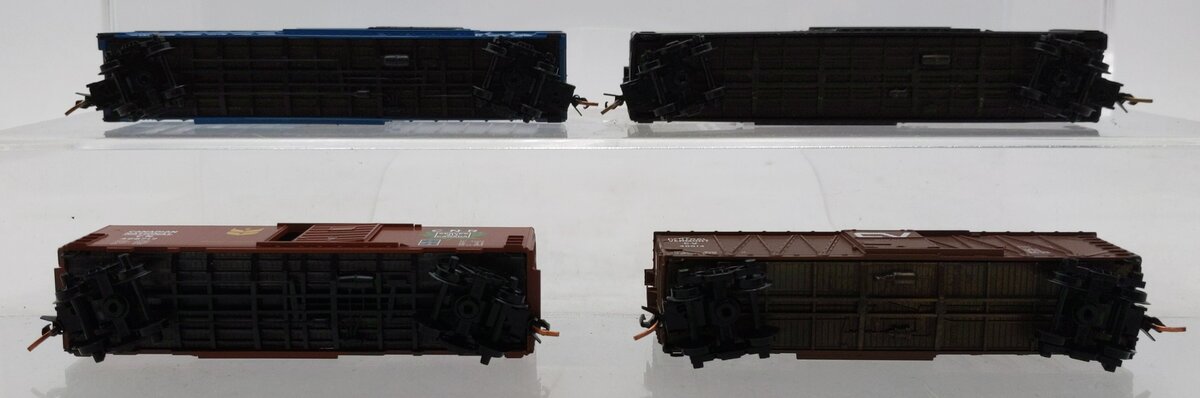 Micro-Trains N Scale Assorted Freight Cars: 1919, 428717, 40014, 80023 [4] LN/Box