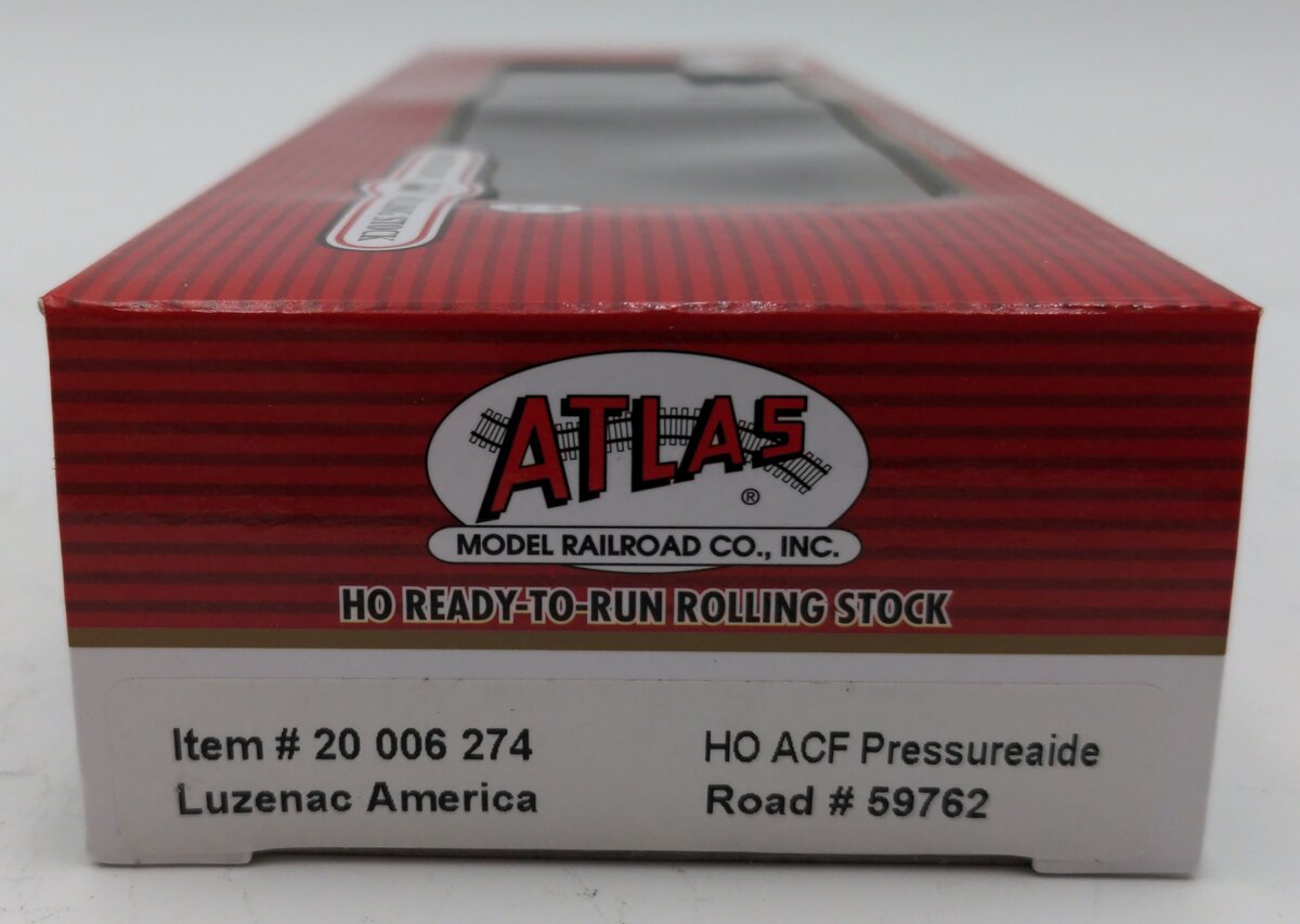 Atlas 20006274 HO Luzenac America Pressureaide Covered Hopper #59762