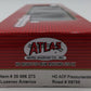 Atlas 20006273 HO Luzenac America Pressureaide Covered Hopper #59755