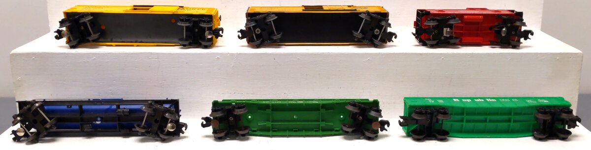 Lionel & K-Line O Assorted Freight Cars: 9455, 9142, 9120, 7516, 6321, 861 [6] EX