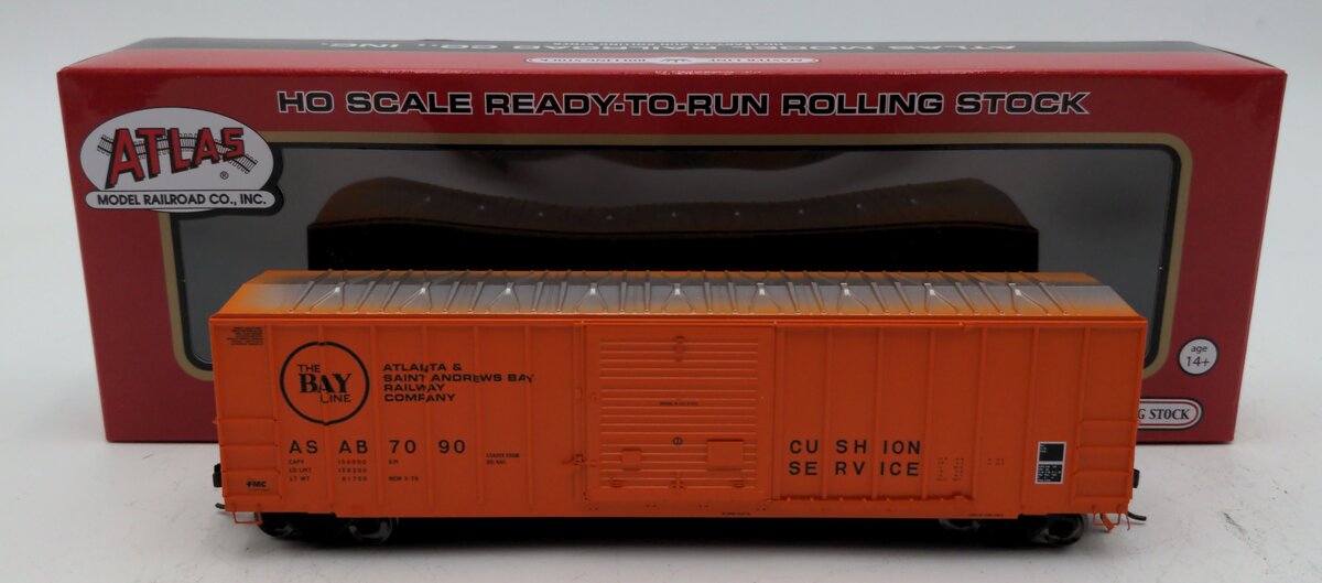 Atlas 20006199 HO Atlanta & St. Andrews Bay FMC 5077 Single Door Boxcar #7090