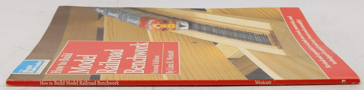 How to Build Model Railroad Benchwork 2nd Edition Paperback Book Linn H Westcott VG