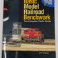 Basic Model Railroad Benchwork Paperback Book By Jeff Wilson VG