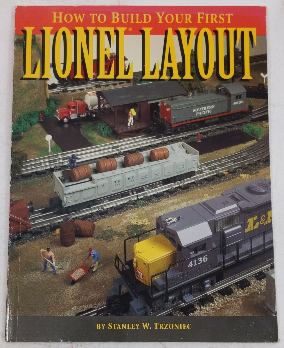 How to Build Your First Lionel Layout Paperback Book By Stanley W. Trzoniec VG