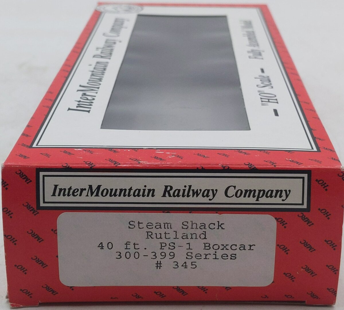InterMountain 300-399 HO Scale Steam Shack Rutland PS-1 Boxcar #345 NIB