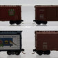 Micro-Trains N Scale Assorted Freight Cars: 1791, 2892, 521992, 585881 [4] LN/Box