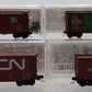 Micro-Trains N Scale Assorted Freight Cars: 6043, 582225, 585883, 401005 [4] LN/Box