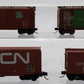 Micro-Trains N Scale Assorted Freight Cars: 6043, 582225, 585883, 401005 [4] LN/Box