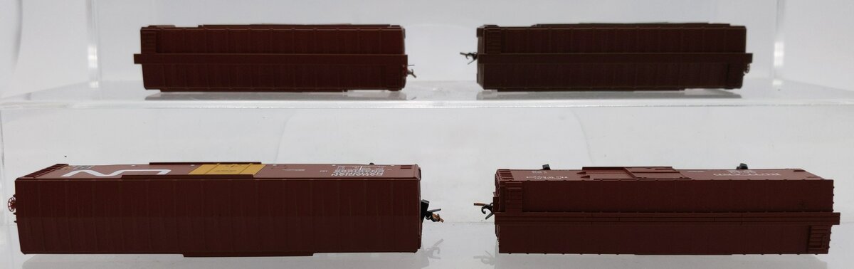 Micro-Trains N Scale Assorted Freight Cars: 6043, 582225, 585883, 401005 [4] LN/Box
