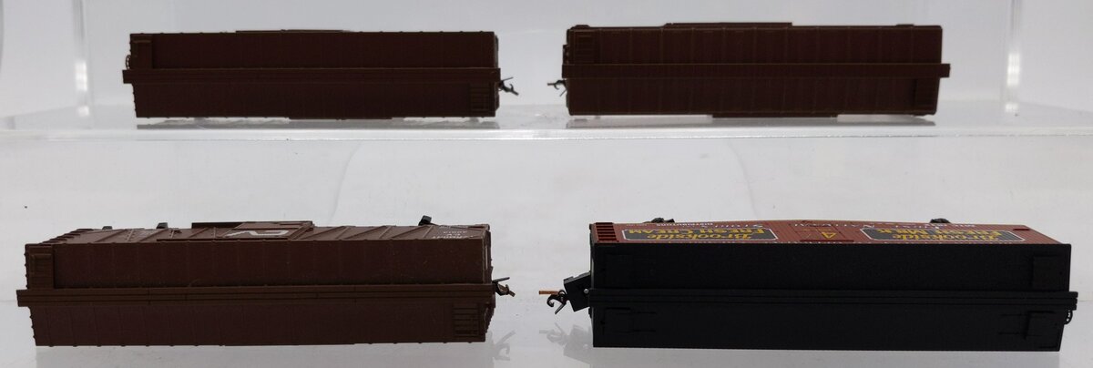 Micro-Trains N Scale Assorted Freight Cars: 1833, 75720, 4014, 73835 [4] LN/Box