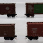 Micro-Trains N Scale Assorted Freight Cars: 40014, 282225, 90017, 290159 [4] LN/Box