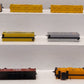 AHM HO Scale Assorted Freight Cars-Covered Hopper, Reefer, Hopper, Caboose [12] EX