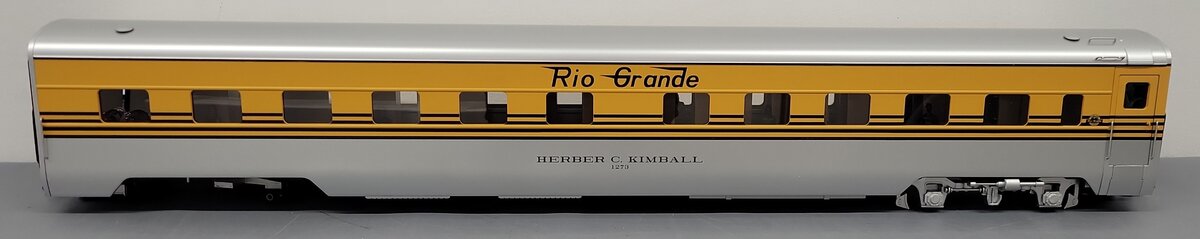 USA Trains R31134 G Denver and Rio Grande Western Aluminum Ski Train Sleeper Car VG/Box