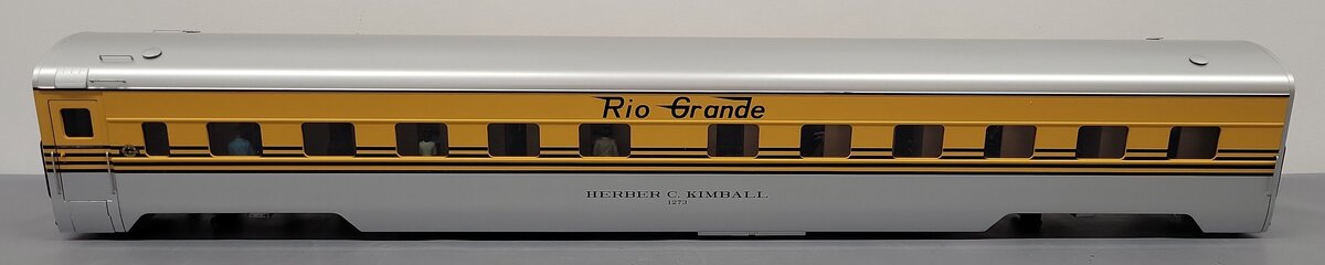 USA Trains R31134 G Denver and Rio Grande Western Aluminum Ski Train Sleeper Car VG/Box