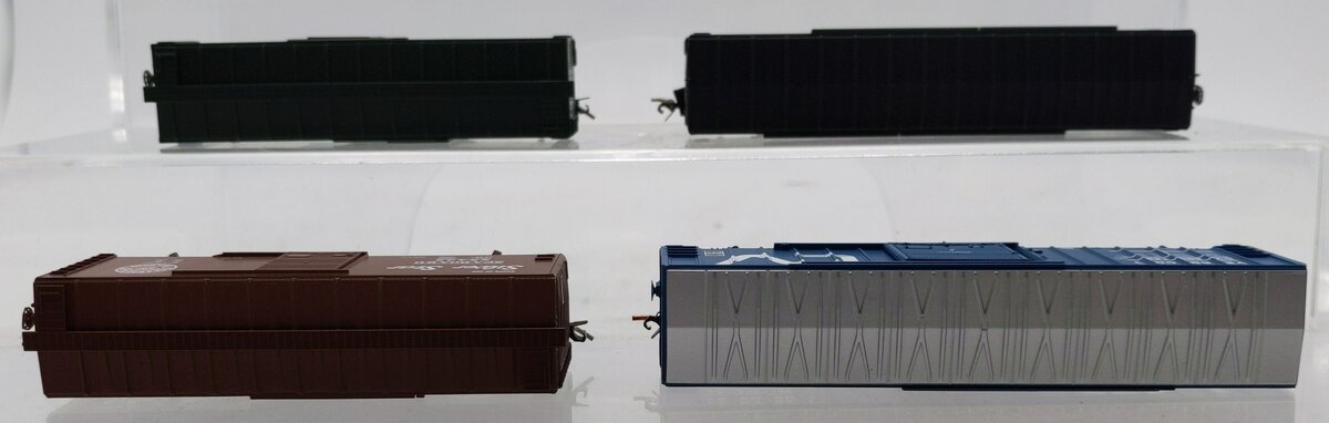 Micro-Trains N Scale Assorted Freight Cars: 600148, 25439, 10812, 5530 [4] LN/Box
