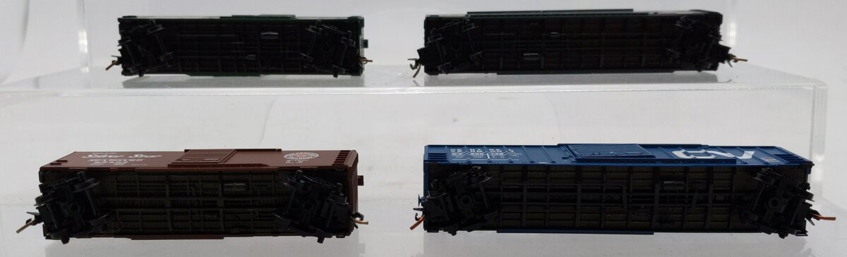 Micro-Trains N Scale Assorted Freight Cars: 600148, 25439, 10812, 5530 [4] LN/Box