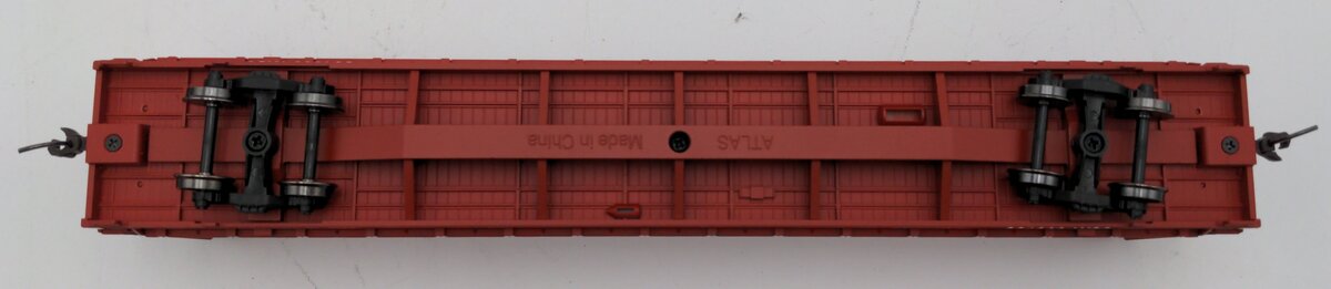 Atlas 20005070 HO CSX Trainman 62' Bulkhead Flat Car #603793
