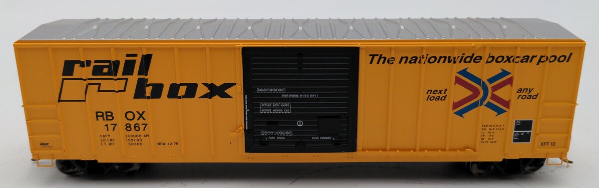 Atlas 20006217 HO Railbox FMC 5077 SSD Box Car #17867