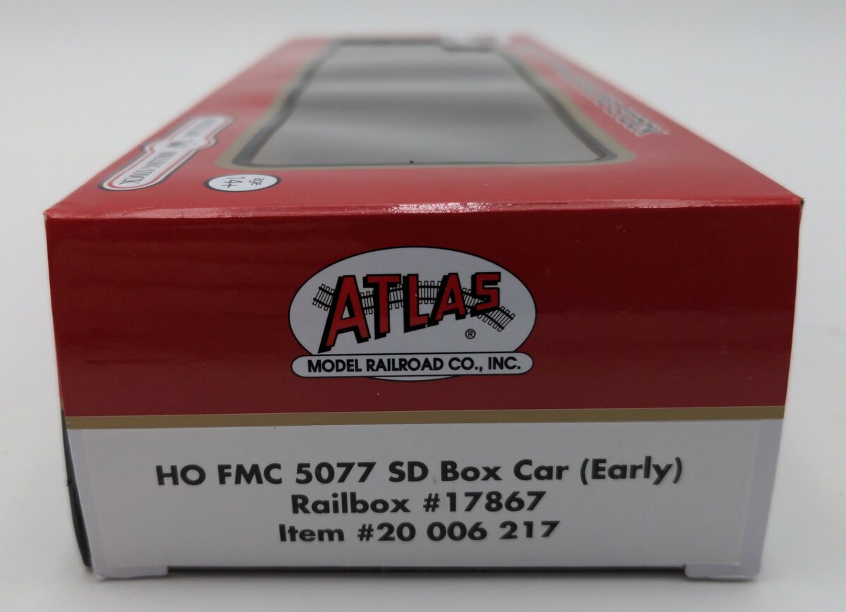 Atlas 20006217 HO Railbox FMC 5077 SSD Box Car #17867