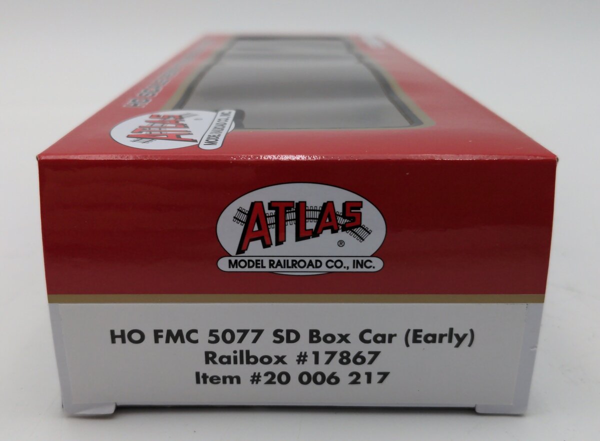 Atlas 20006217 HO Railbox FMC 5077 SSD Box Car #17867