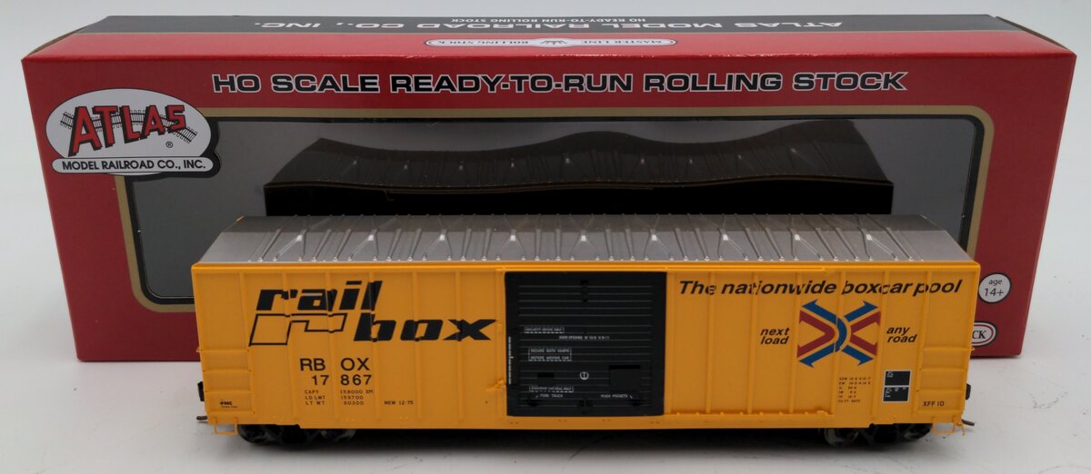 Atlas 20006217 HO Railbox FMC 5077 SSD Box Car #17867