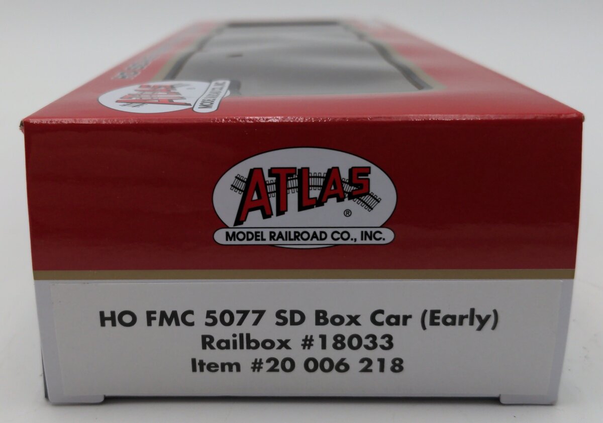 Atlas 20006218 HO Railbox FMC 5077 SSD Box Car #18033