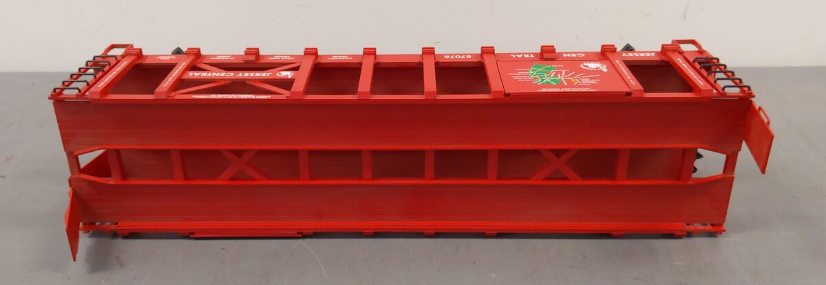 USA Trains R17235 G Jersey Central Two-Tier Auto Carrier Flat Car EX/Box