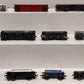Assorted HO Scale Freight-Hoppers, Tanks, Hoppers, Flatcar, & Crane[15] EX