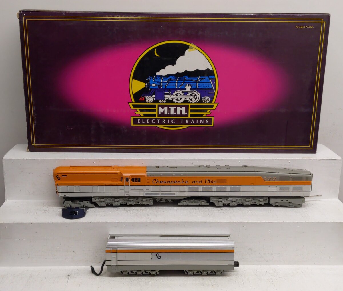 MTH 20-3042-1 O Chesapeake & Ohio M-1 Steam Turbine Electric Locomotive w/PS1 EX/Box