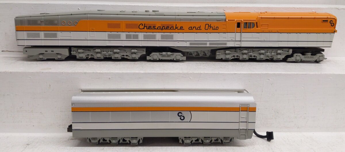 MTH 20-3042-1 O Chesapeake & Ohio M-1 Steam Turbine Electric Locomotive w/PS1 EX/Box